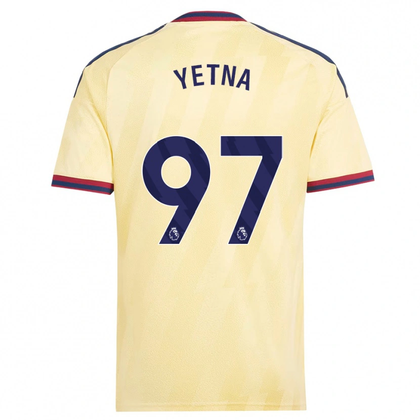 Danxen Damen Mikael Yetna #97 Hell Gelb Mitternachtsblau Ausweichtrikot Trikot 2026/27 T-Shirt Österreich