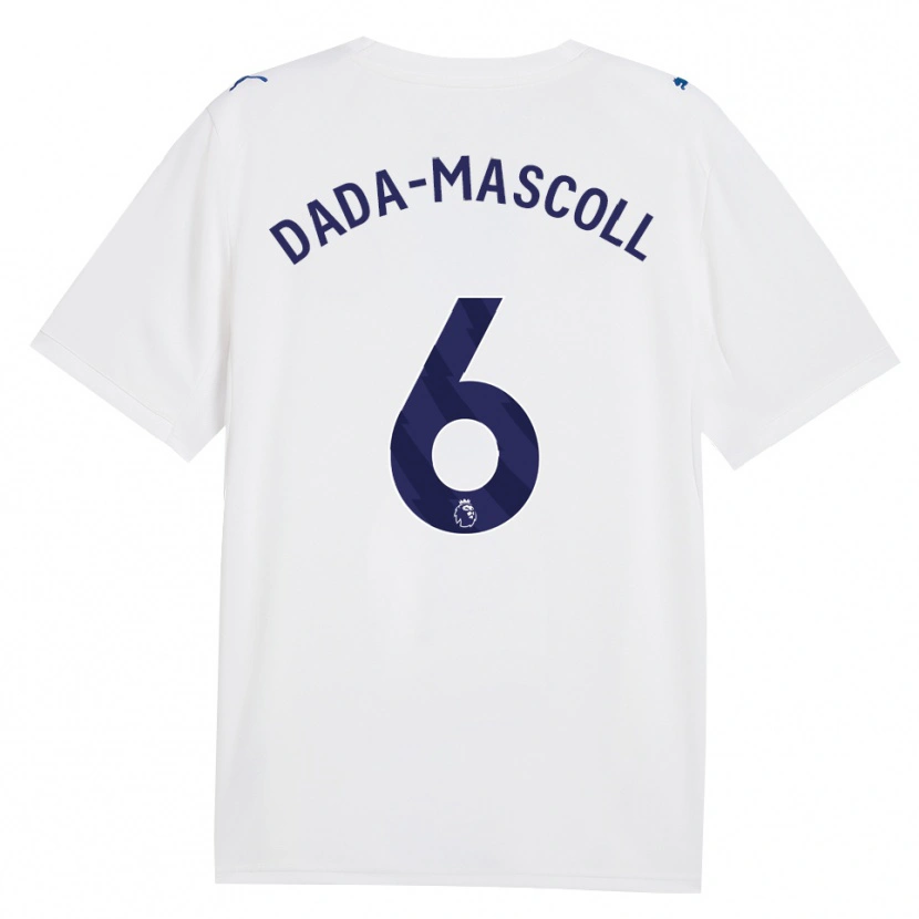 Danxen Damen Isaiah Dada-Mascoll #6 Marineweiß Ausweichtrikot Trikot 2026/27 T-Shirt Österreich