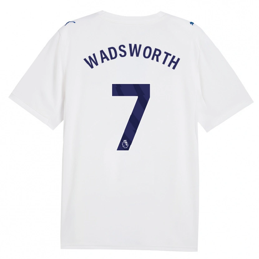 Danxen Damen Sam Wadsworth #7 Marineweiß Ausweichtrikot Trikot 2026/27 T-Shirt Österreich
