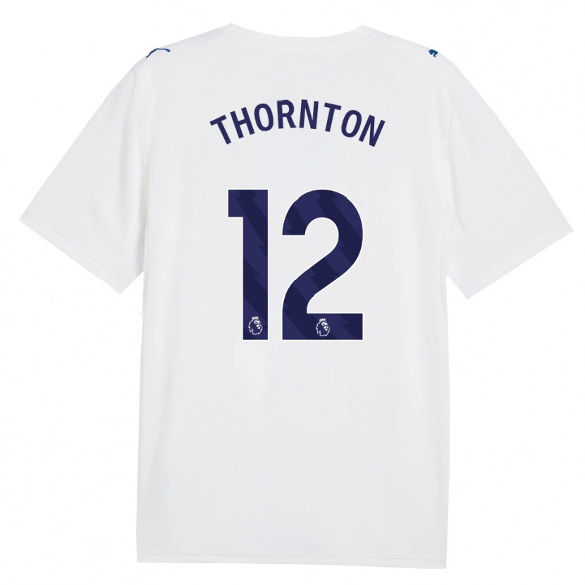 Danxen Damen Archie Thornton #12 Marineweiß Ausweichtrikot Trikot 2026/27 T-Shirt Österreich