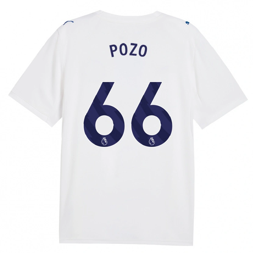 Danxen Damen Iker Pozo #66 Marineweiß Ausweichtrikot Trikot 2026/27 T-Shirt Österreich