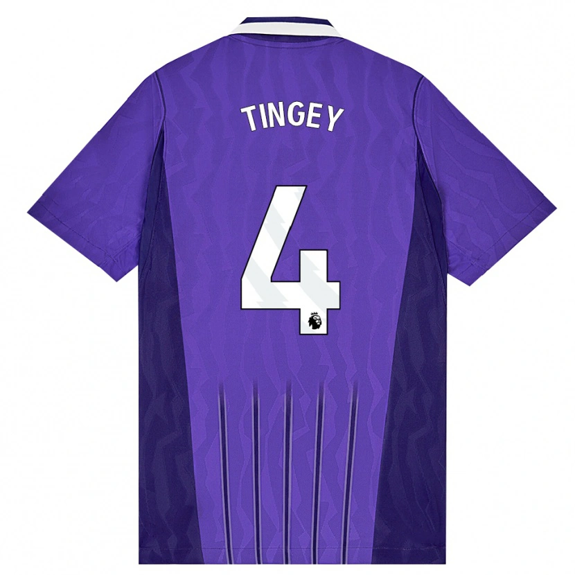 Danxen Damen Tyler Tingey #4 Violett Weiß Ausweichtrikot Trikot 2026/27 T-Shirt Österreich