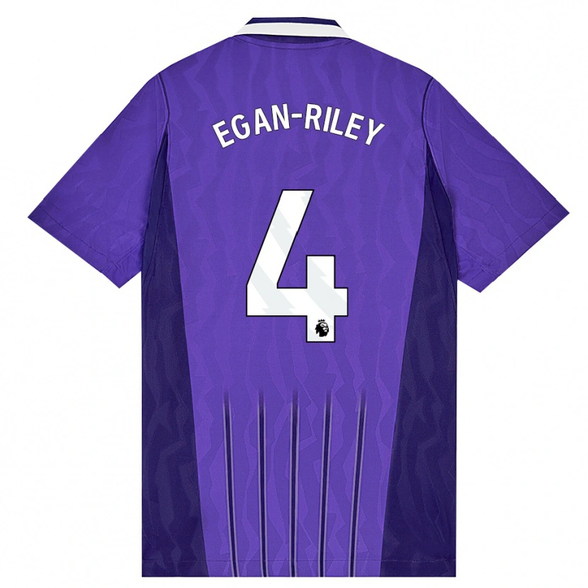 Danxen Damen Roman Egan-Riley #4 Violett Weiß Ausweichtrikot Trikot 2026/27 T-Shirt Österreich