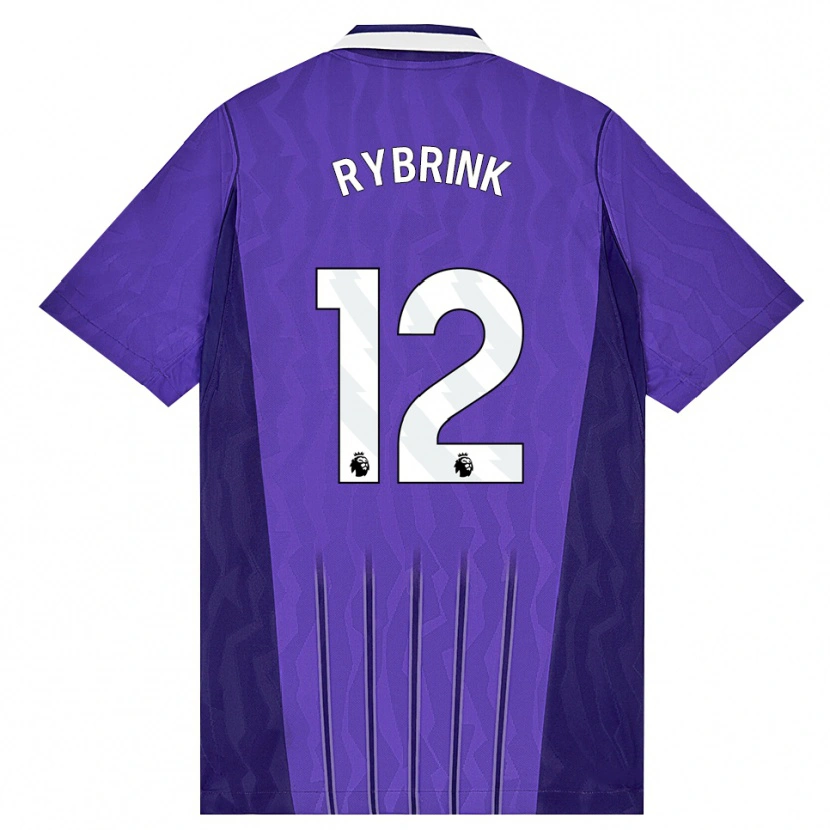 Danxen Damen Josefine Rybrink #12 Violett Weiß Ausweichtrikot Trikot 2026/27 T-Shirt Österreich
