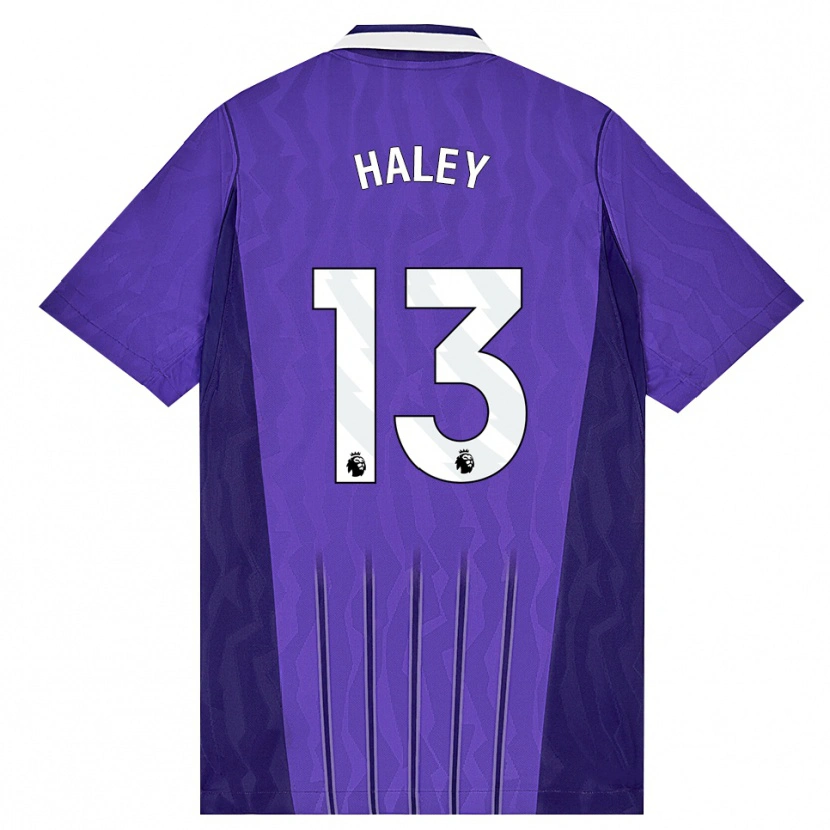 Danxen Damen Micah Haley #13 Violett Weiß Ausweichtrikot Trikot 2026/27 T-Shirt Österreich