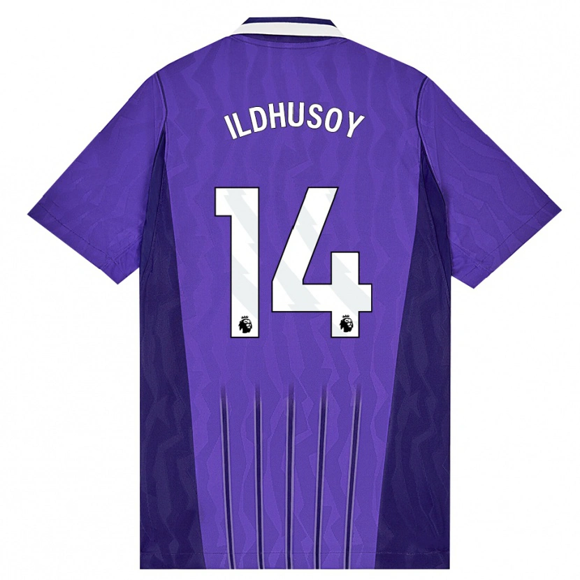 Danxen Damen Celin Bizet Ildhusøy #14 Violett Weiß Ausweichtrikot Trikot 2026/27 T-Shirt Österreich