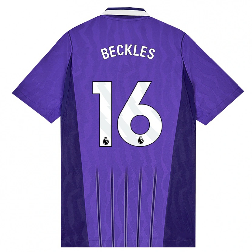 Danxen Damen Zion Beckles #16 Violett Weiß Ausweichtrikot Trikot 2026/27 T-Shirt Österreich