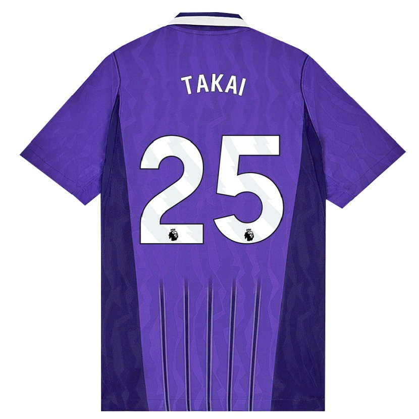 Danxen Damen Kota Takai #25 Violett Weiß Ausweichtrikot Trikot 2026/27 T-Shirt Österreich