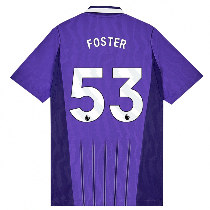 Danxen Damen Brooklyn Lyons Foster #53 Violett Weiß Ausweichtrikot Trikot 2026/27 T-Shirt Österreich