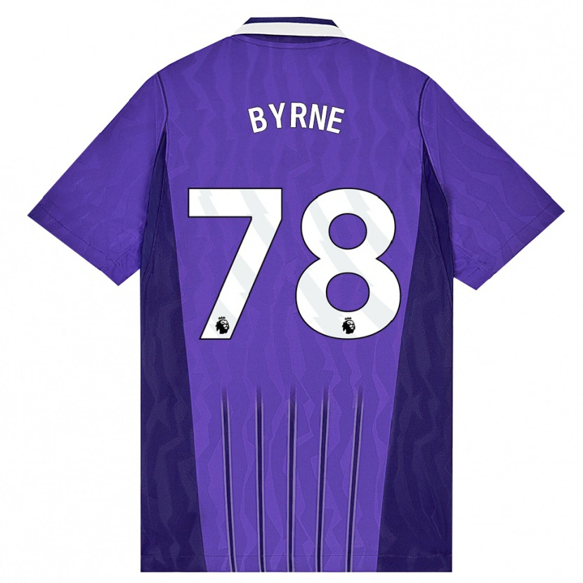 Danxen Damen Harry Byrne #78 Violett Weiß Ausweichtrikot Trikot 2026/27 T-Shirt Österreich