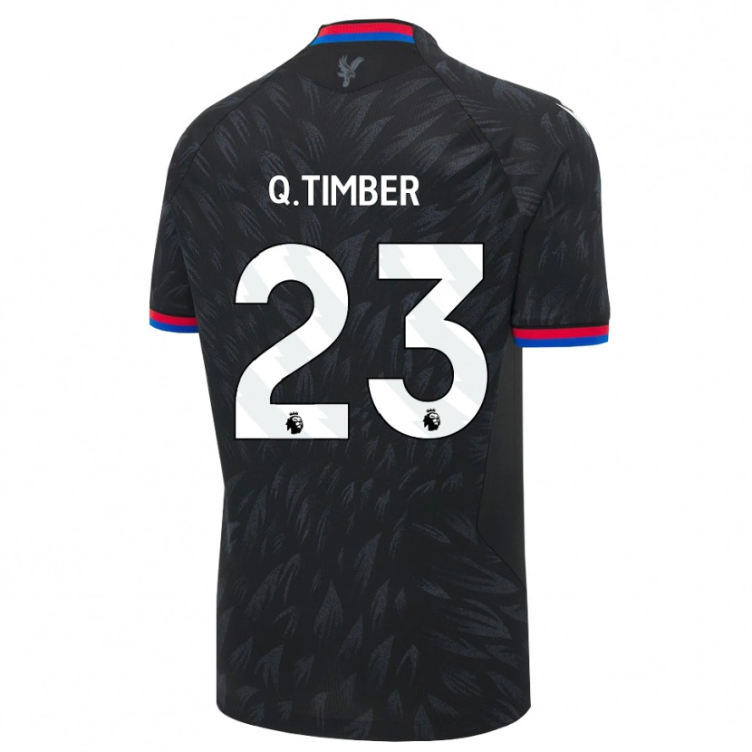 Danxen Damen Quinten Timber #23 Schwarz Blau Rot Auswärtstrikot Trikot 2026/27 T-Shirt Österreich