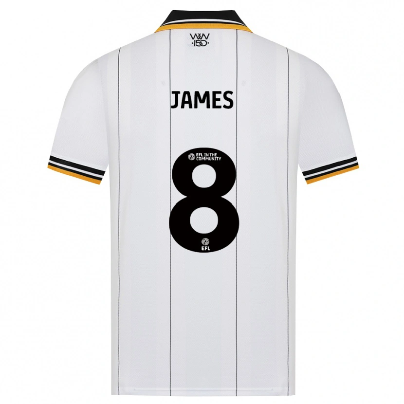 Danxen Damen Jordan James #8 Orange Weiß Schwarz Auswärtstrikot Trikot 2026/27 T-Shirt Österreich