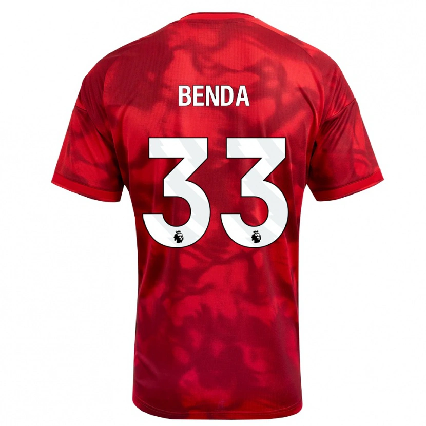 Danxen Damen Steven Benda #33 Karmesin Weiß Heimtrikot Trikot 2026/27 T-Shirt Österreich