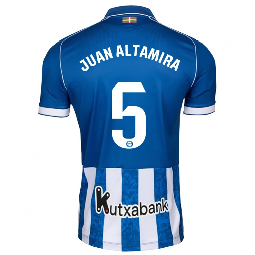 Danxen Kinder Ines Juan Altamira #5 Blau Weiß Schwarz Heimtrikot Trikot 2026/27 T-Shirt Österreich