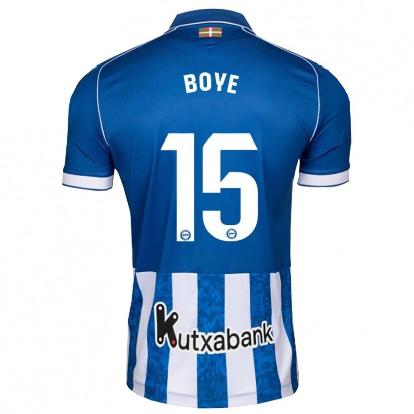 Danxen Kinder Lucas Boyé #15 Blau Weiß Schwarz Heimtrikot Trikot 2026/27 T-Shirt Österreich