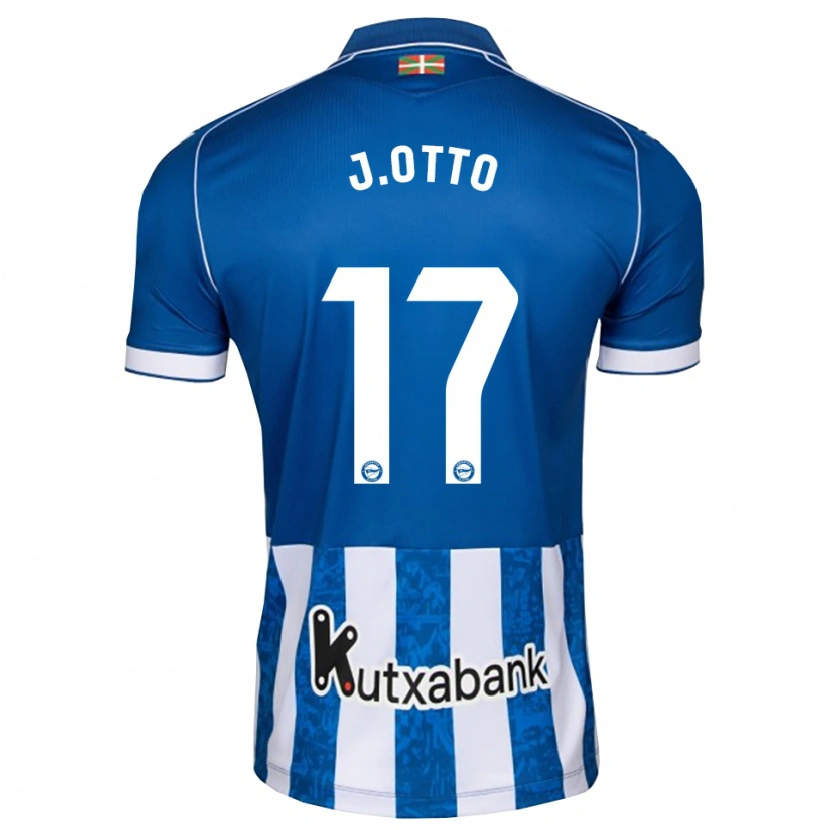 Danxen Kinder Jonny Otto #17 Blau Weiß Schwarz Heimtrikot Trikot 2026/27 T-Shirt Österreich
