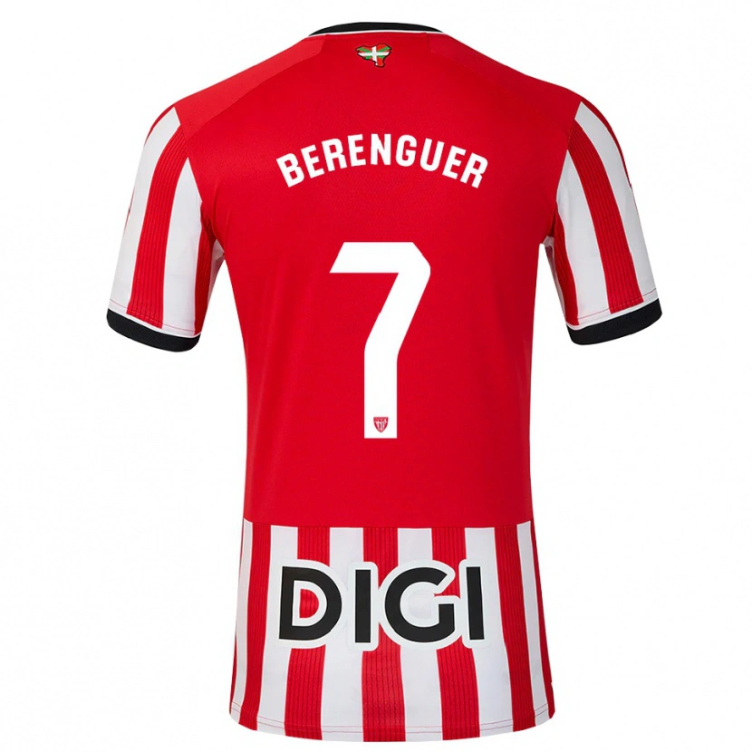 Danxen Kinder Álex Berenguer #7 Rot Schwarz Weiß Heimtrikot Trikot 2026/27 T-Shirt Österreich