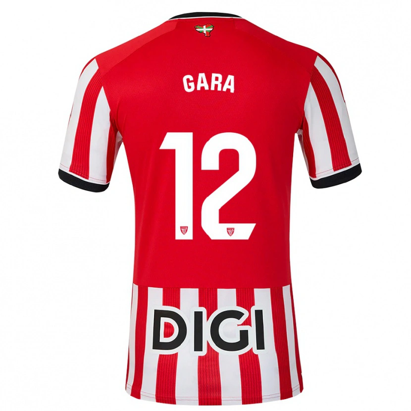 Danxen Kinder Gara #12 Rot Schwarz Weiß Heimtrikot Trikot 2026/27 T-Shirt Österreich