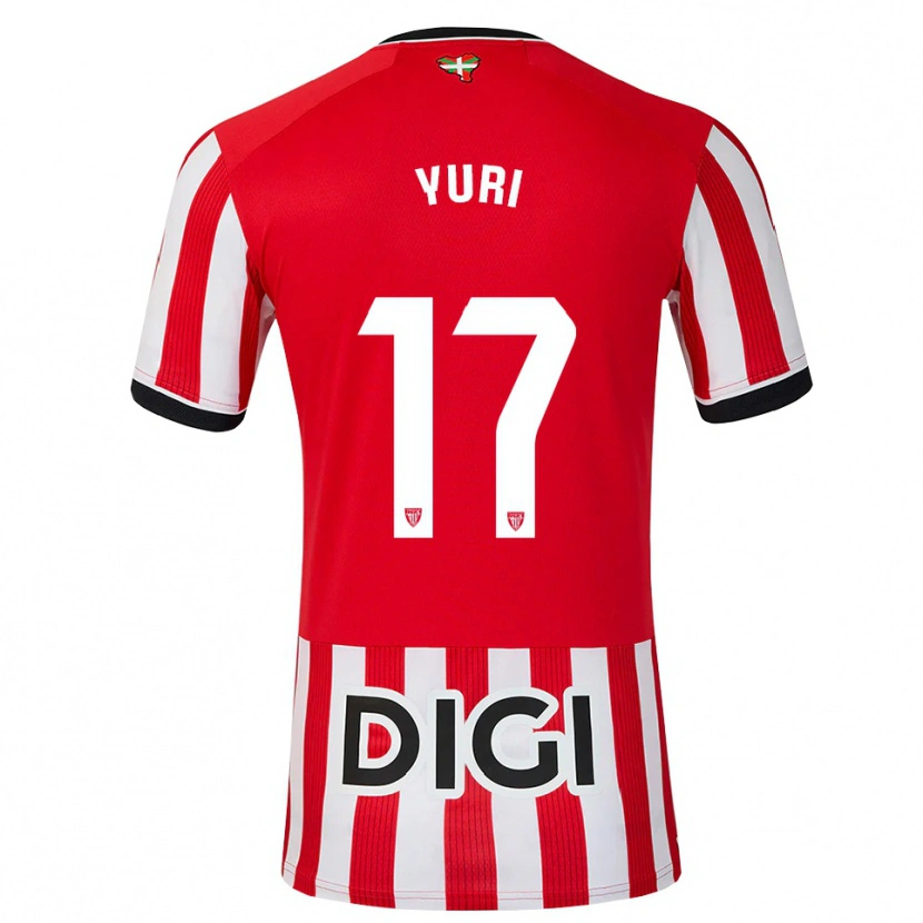Danxen Kinder Yuri Berchiche #17 Rot Schwarz Weiß Heimtrikot Trikot 2026/27 T-Shirt Österreich
