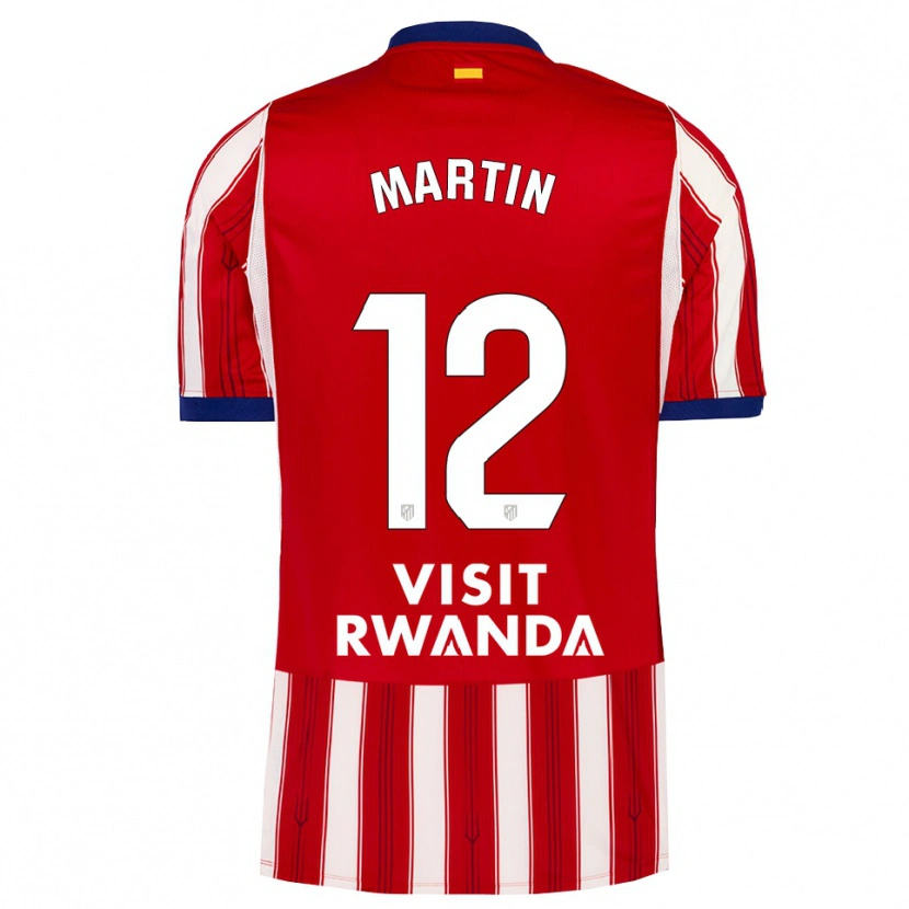 Danxen Kinder Carlos Martín #12 Königsblau Rot Weiß Heimtrikot Trikot 2026/27 T-Shirt Österreich
