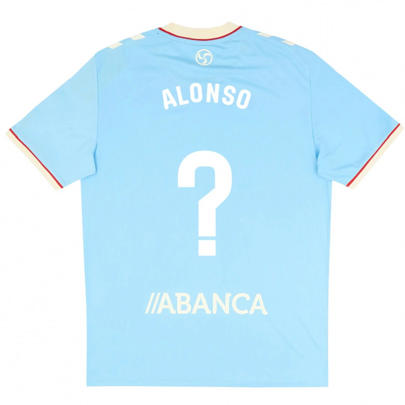 Danxen Kinder German Alonso #0 Himmelblau Weiß Rot Heimtrikot Trikot 2026/27 T-Shirt Österreich