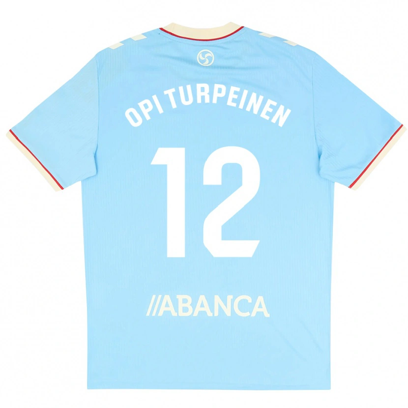 Danxen Kinder Aslak Opi Turpeinen #12 Himmelblau Weiß Rot Heimtrikot Trikot 2026/27 T-Shirt Österreich