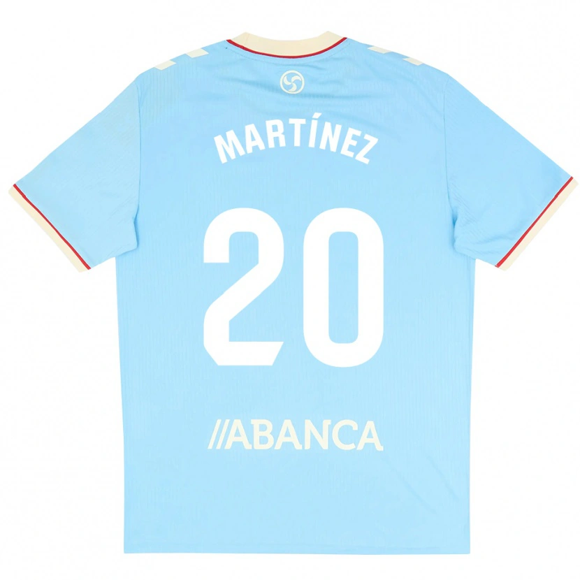 Danxen Kinder Lara Martínez #20 Himmelblau Weiß Rot Heimtrikot Trikot 2026/27 T-Shirt Österreich