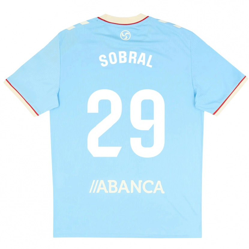 Danxen Kinder Mateo Sobral #29 Himmelblau Weiß Rot Heimtrikot Trikot 2026/27 T-Shirt Österreich