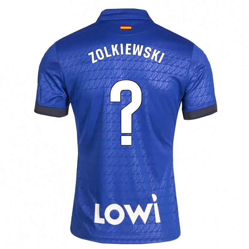 Danxen Kinder Szymon Zolkiewski #0 Blau Weiß Schwarz Heimtrikot Trikot 2026/27 T-Shirt Österreich