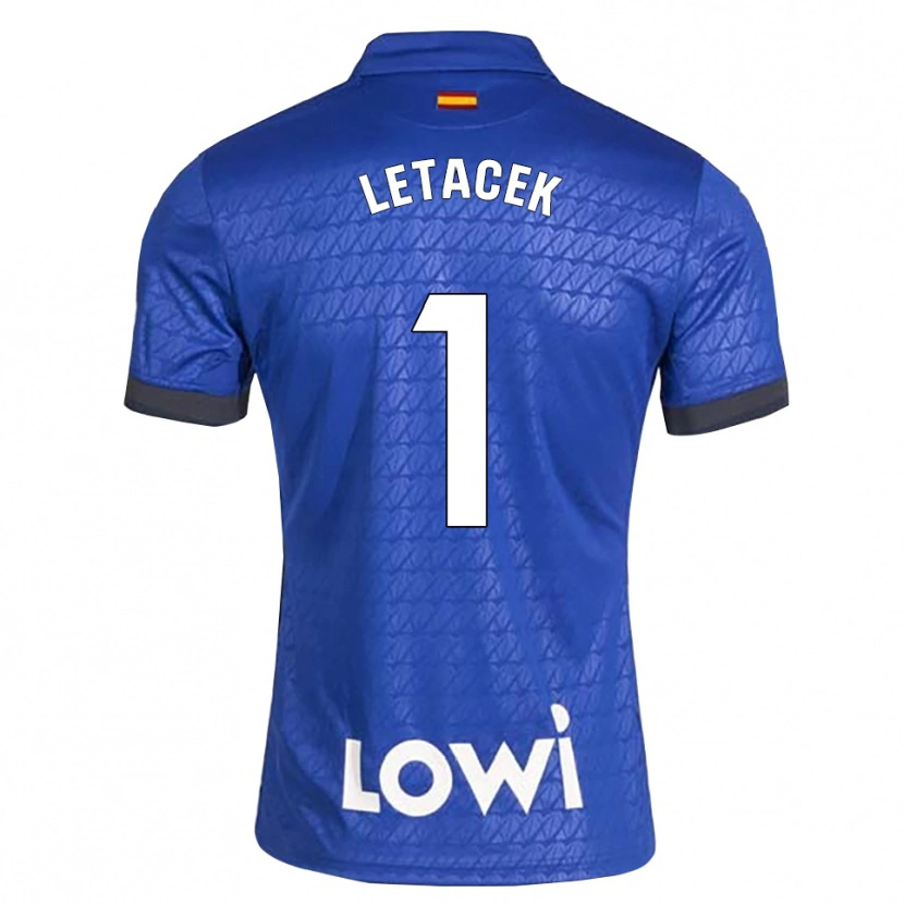Danxen Kinder Jiri Letacek #1 Blau Weiß Schwarz Heimtrikot Trikot 2026/27 T-Shirt Österreich