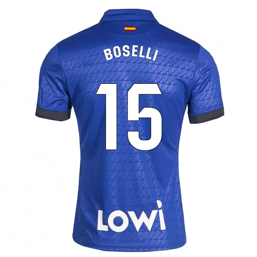 Danxen Kinder Sebastián Boselli #15 Blau Weiß Schwarz Heimtrikot Trikot 2026/27 T-Shirt Österreich