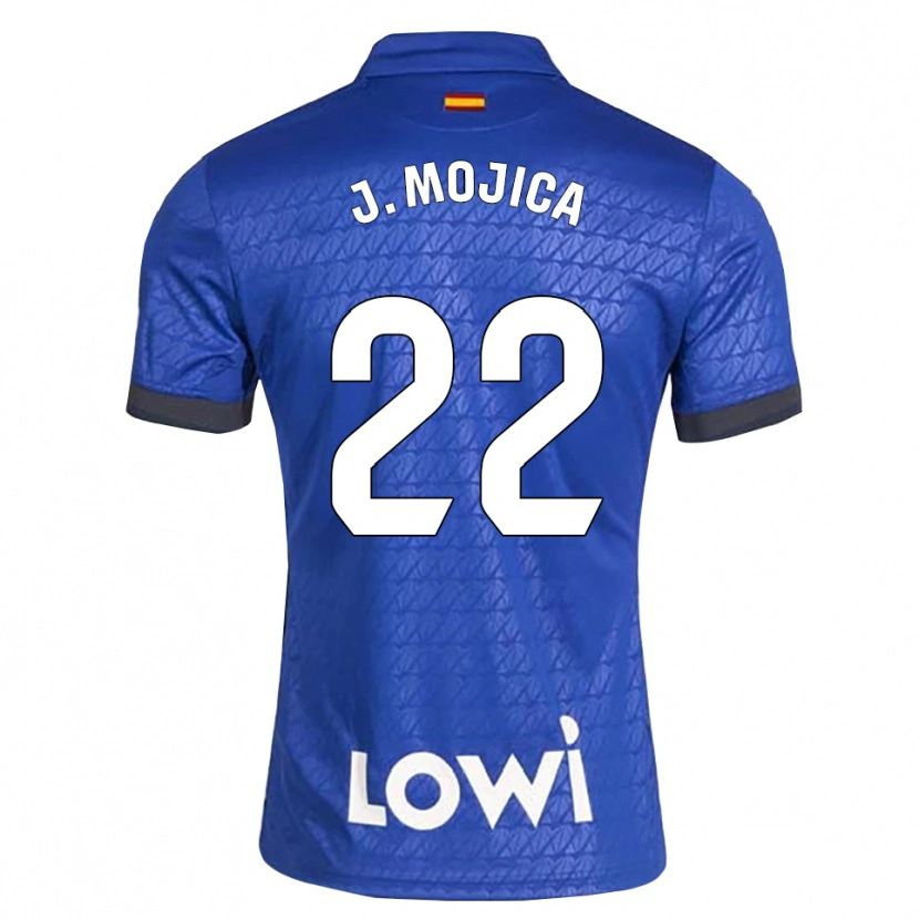 Danxen Kinder Johan Mojica #22 Blau Weiß Schwarz Heimtrikot Trikot 2026/27 T-Shirt Österreich