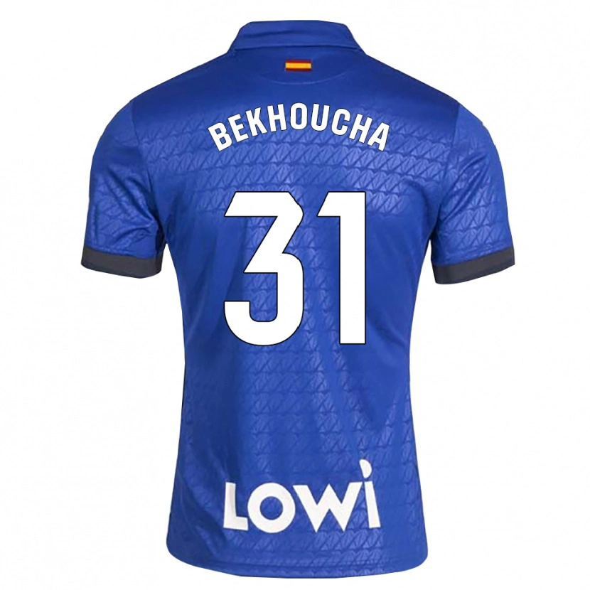 Danxen Kinder Ismael Bekhoucha #31 Blau Weiß Schwarz Heimtrikot Trikot 2026/27 T-Shirt Österreich