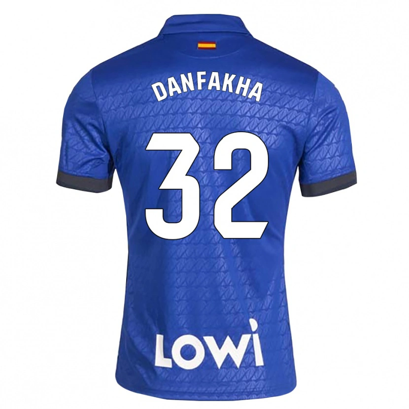 Danxen Kinder Ibrahima Danfakha #32 Blau Weiß Schwarz Heimtrikot Trikot 2026/27 T-Shirt Österreich