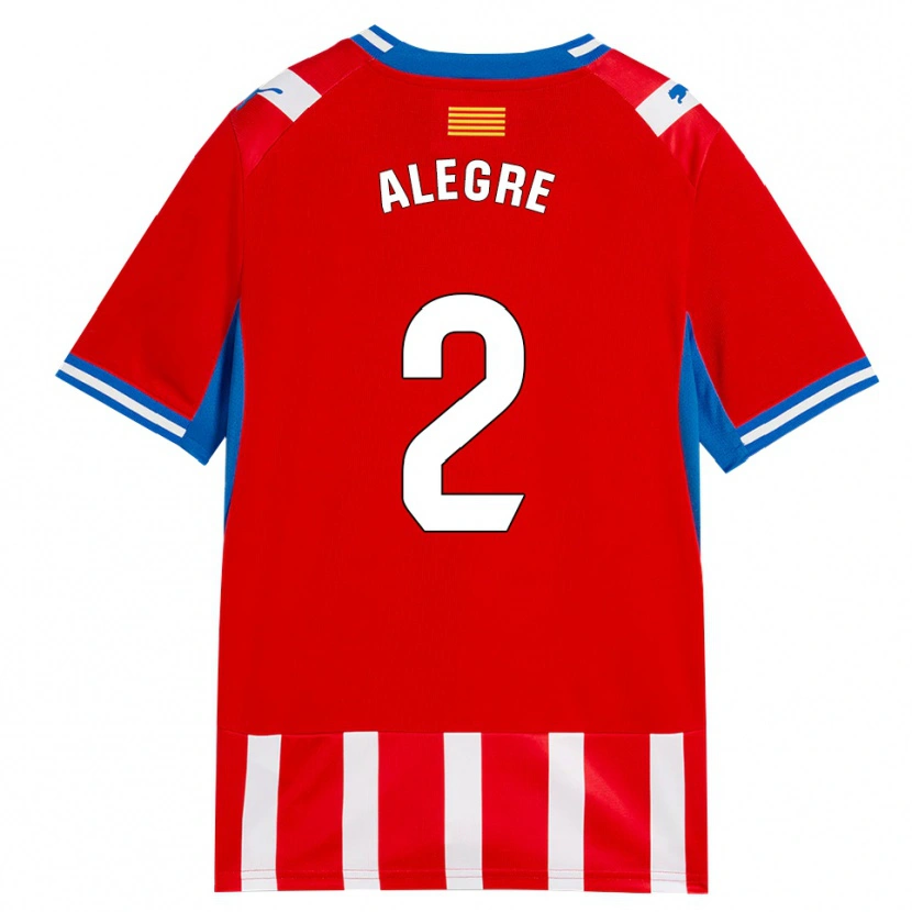 Danxen Kinder Marc Alegre #2 Rot Weiß Himmelblau Heimtrikot Trikot 2026/27 T-Shirt Österreich