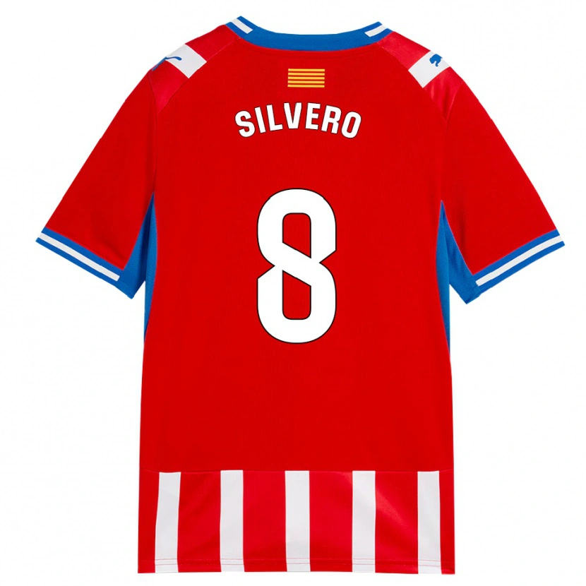 Danxen Kinder Pol Silvero #8 Rot Weiß Himmelblau Heimtrikot Trikot 2026/27 T-Shirt Österreich