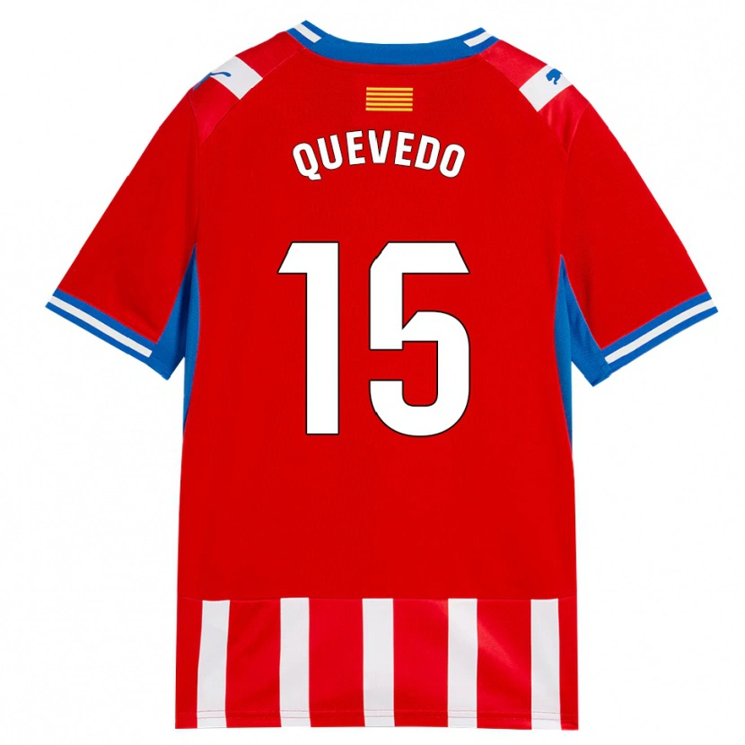 Danxen Kinder Erik Quevedo #15 Rot Weiß Himmelblau Heimtrikot Trikot 2026/27 T-Shirt Österreich