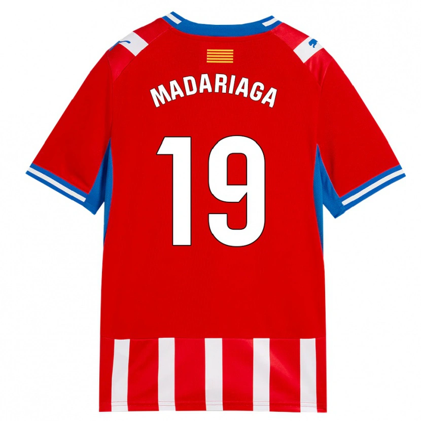 Danxen Kinder Génesis Madariaga #19 Rot Weiß Himmelblau Heimtrikot Trikot 2026/27 T-Shirt Österreich