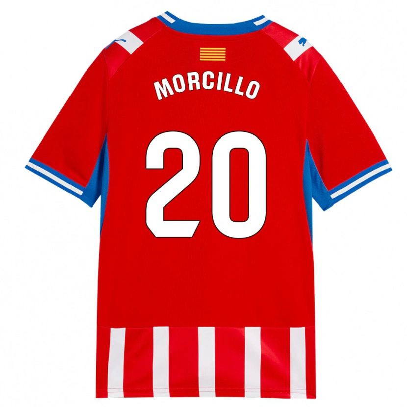 Danxen Kinder Luis Morcillo #20 Rot Weiß Himmelblau Heimtrikot Trikot 2026/27 T-Shirt Österreich
