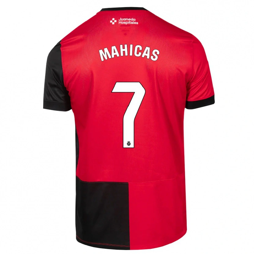 Danxen Kinder Julián Mahicas #7 Schwarz Rot Weiß Heimtrikot Trikot 2026/27 T-Shirt Österreich