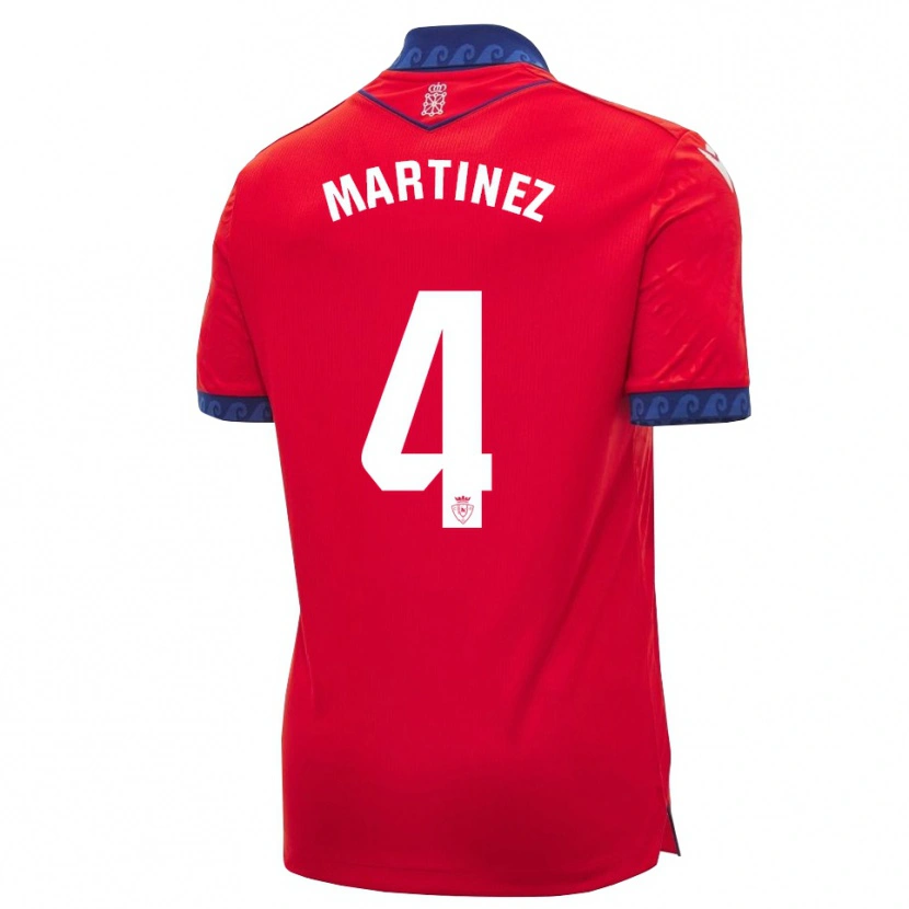 Danxen Kinder Vera Martínez Viota #4 Rot Marineblau Weiß Heimtrikot Trikot 2026/27 T-Shirt Österreich