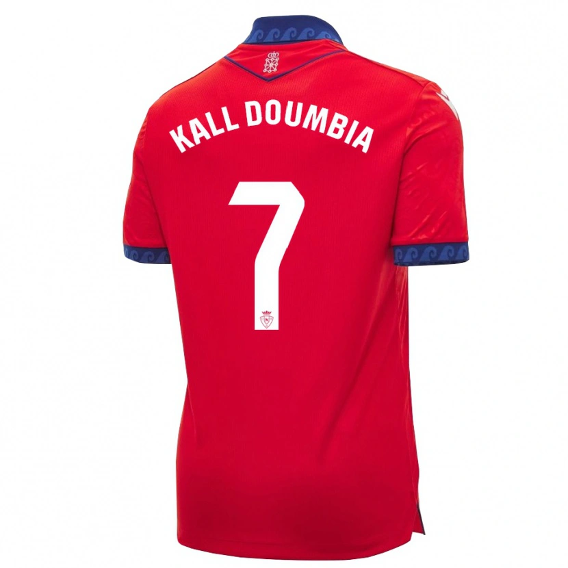 Danxen Kinder Aly Kall Doumbia #7 Rot Marineblau Weiß Heimtrikot Trikot 2026/27 T-Shirt Österreich