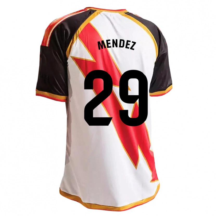 Danxen Kinder Diego Méndez #29 Schwarz Rot Weiß Gold Heimtrikot Trikot 2026/27 T-Shirt Österreich