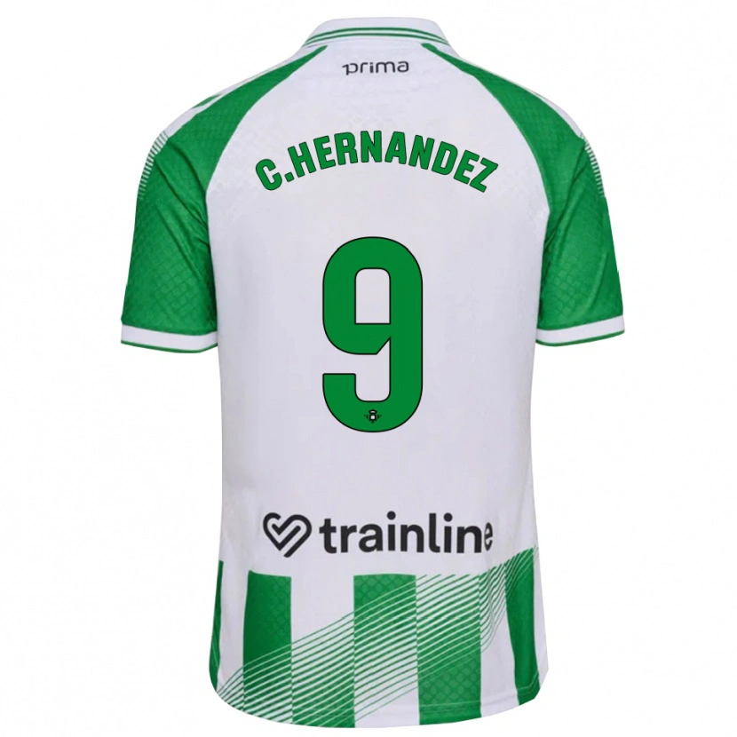 Danxen Kinder Cucho Hernández #9 Hellgrün Schwarz Weiß Heimtrikot Trikot 2026/27 T-Shirt Österreich