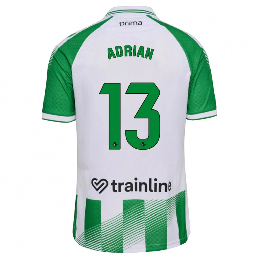 Danxen Kinder Adrian #13 Hellgrün Schwarz Weiß Heimtrikot Trikot 2026/27 T-Shirt Österreich