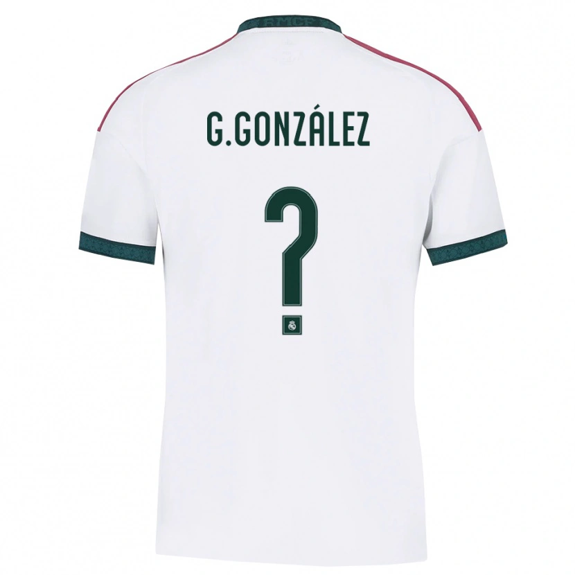 Danxen Kinder Guille González #0 Dunkelgrün Weiß Rot Heimtrikot Trikot 2026/27 T-Shirt Österreich
