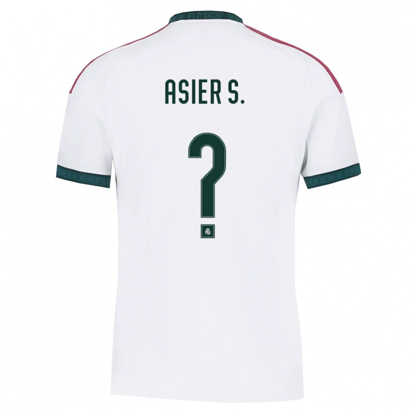 Danxen Kinder Asier Sánchez #0 Dunkelgrün Weiß Rot Heimtrikot Trikot 2026/27 T-Shirt Österreich