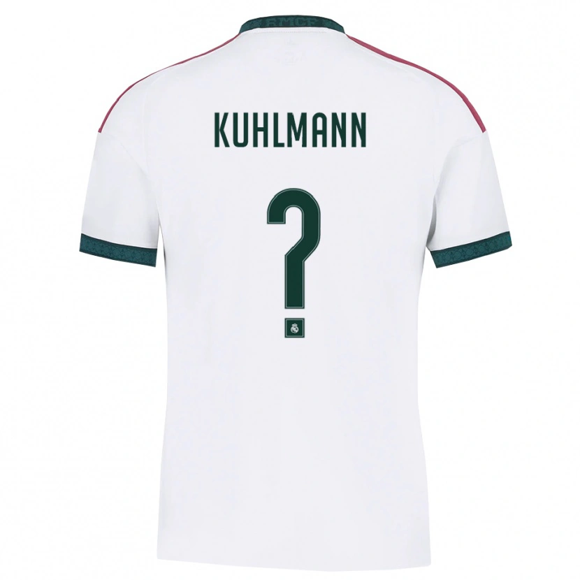 Danxen Kinder Quim Kuhlmann #0 Dunkelgrün Weiß Rot Heimtrikot Trikot 2026/27 T-Shirt Österreich