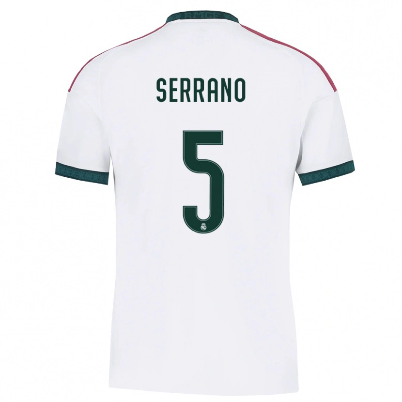 Danxen Kinder Manu Serrano #5 Dunkelgrün Weiß Rot Heimtrikot Trikot 2026/27 T-Shirt Österreich