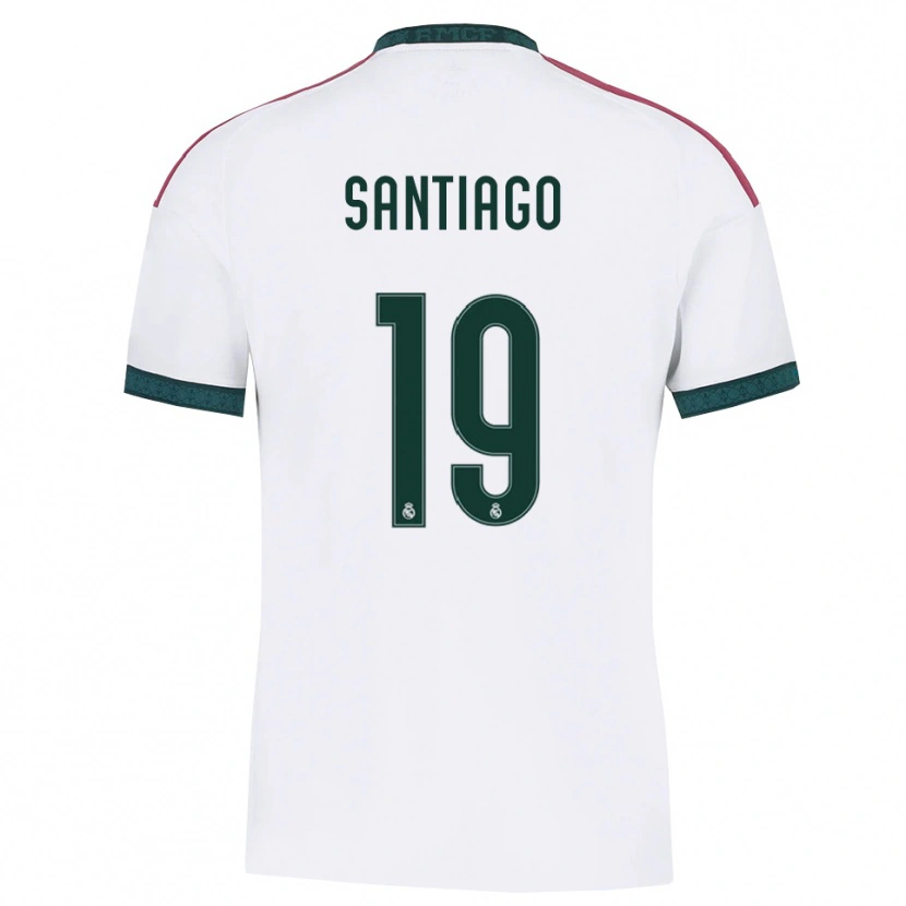 Danxen Kinder Aimar Santiago #19 Dunkelgrün Weiß Rot Heimtrikot Trikot 2026/27 T-Shirt Österreich